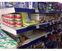 Shelving Malta, Supermarket Wall Shelving Malta, Mgarr Farms Malta