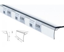 Price Rail for Glass Shelf Malta, Shelf Accessories Malta, Mgarr Farms Malta
