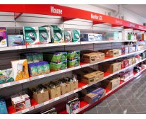 Shelving Malta, Supermarket Wall Shelving Malta, Mgarr Farms Malta