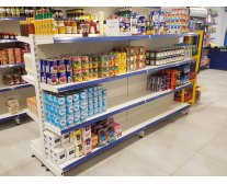 Shelving Malta, Supermarket Wall Shelving Malta, Mgarr Farms Malta