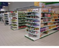 Shelving Malta, Supermarket Wall Shelving Malta, Mgarr Farms Malta