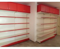 Shelving Malta, Supermarket Wall Shelving Malta, Mgarr Farms Malta