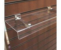 Reversible Acrylic L Shelf Malta, Slat Wall Plastic Accessories Malta, Mgarr Farms Malta