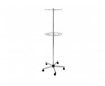 Double stand with set of spokes Malta, Garment Display Malta, Mgarr Farms Malta