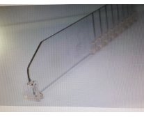 OVL Univ. Acrylic Shelf Divider 185 - 385mm Malta, Shelf Accessories Malta, Mgarr Farms Malta